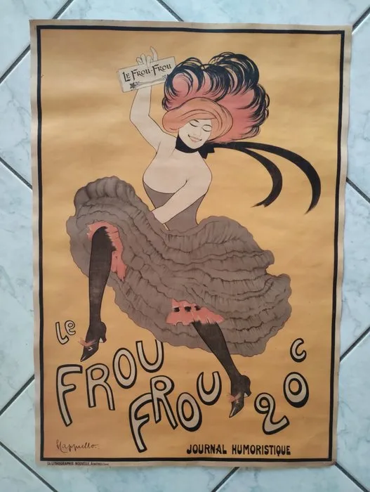 Leonetto Cappiello - Le Frou Frou - 1970s