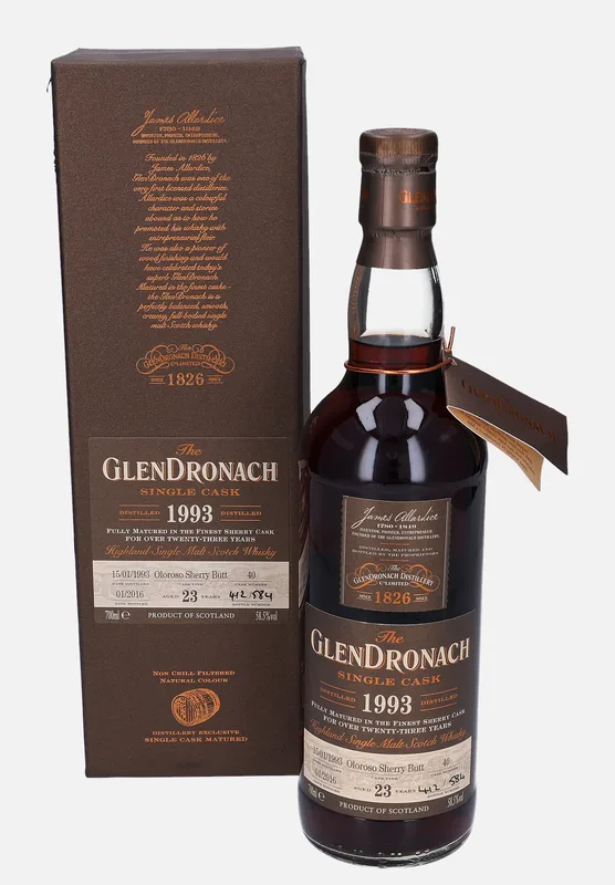 Glendronach – 1993 23 Year Old Single Cask