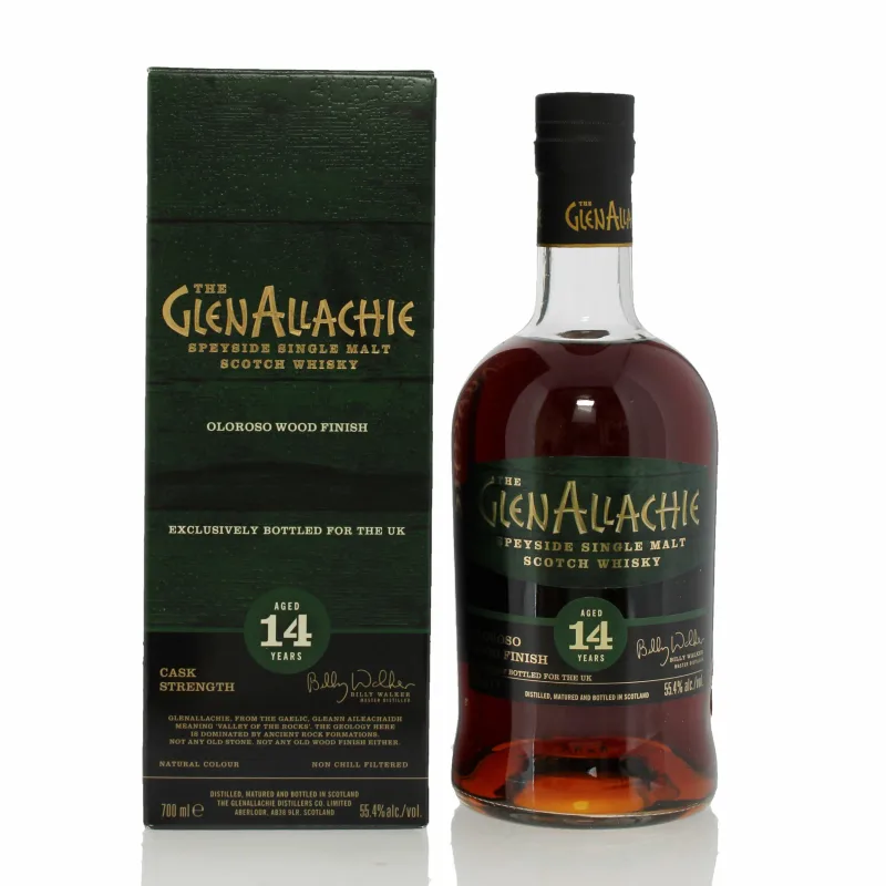 GlenAllachie 14 Year Old Oloroso Wood Finish - UK