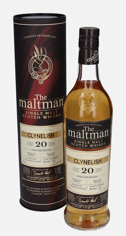 Clynelish – 2005 20 Year Old Meadowside Blending Co. The maltman (70cl, 51.5%)