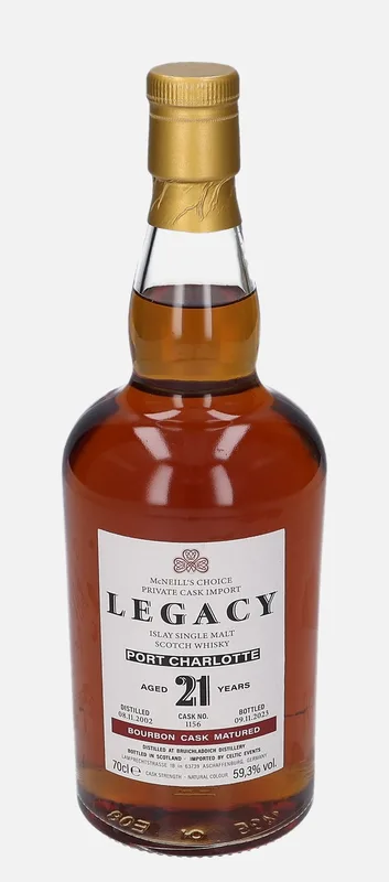 Bruichladdich – 2002 21 Year Old McNeill’s McNeill’s Choice