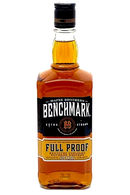 Benchmark Extra Strong Full Proof Bourbon Whiskey