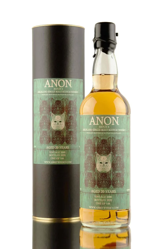 Anon. Batch 4 20 Year Old 2000 (70cl, 52.5%)