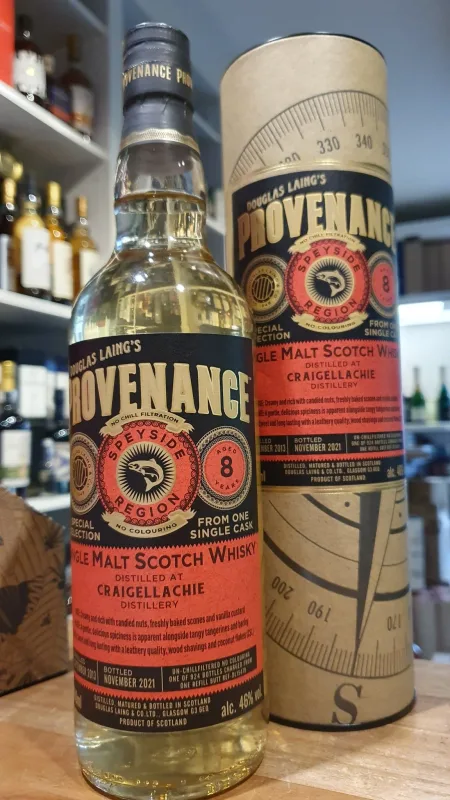 Craigellachie – 2013 8 Year Old Provenance