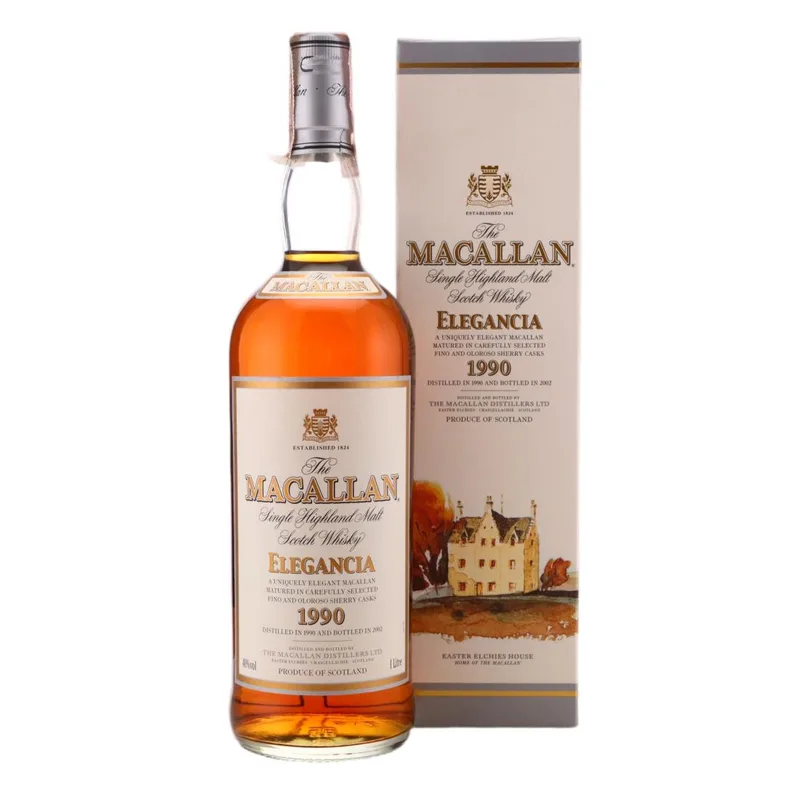 Macallan – 1990 Elegancia Litre