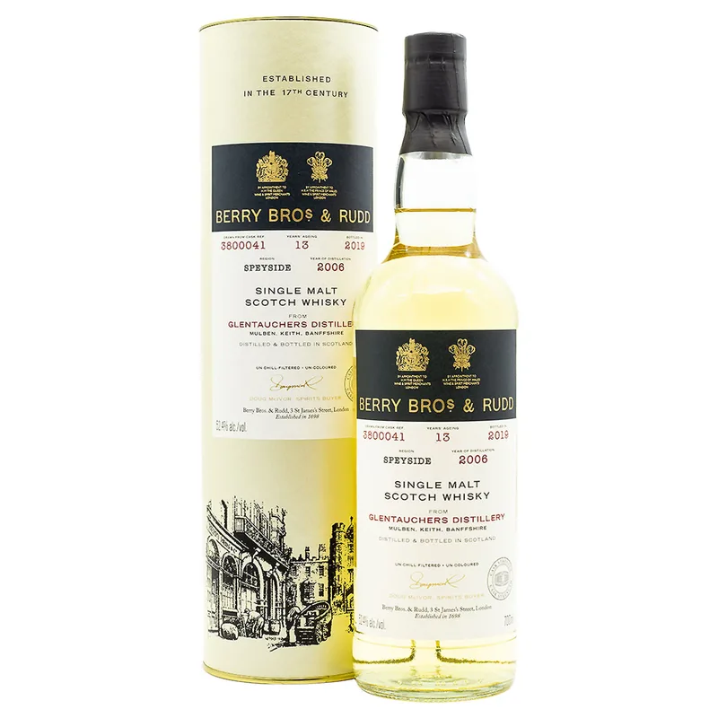 Berry Bros & Rudd Glentauchers 13 Year Old 2006/2019 Cask 3800041 (70cl, 52.4%)