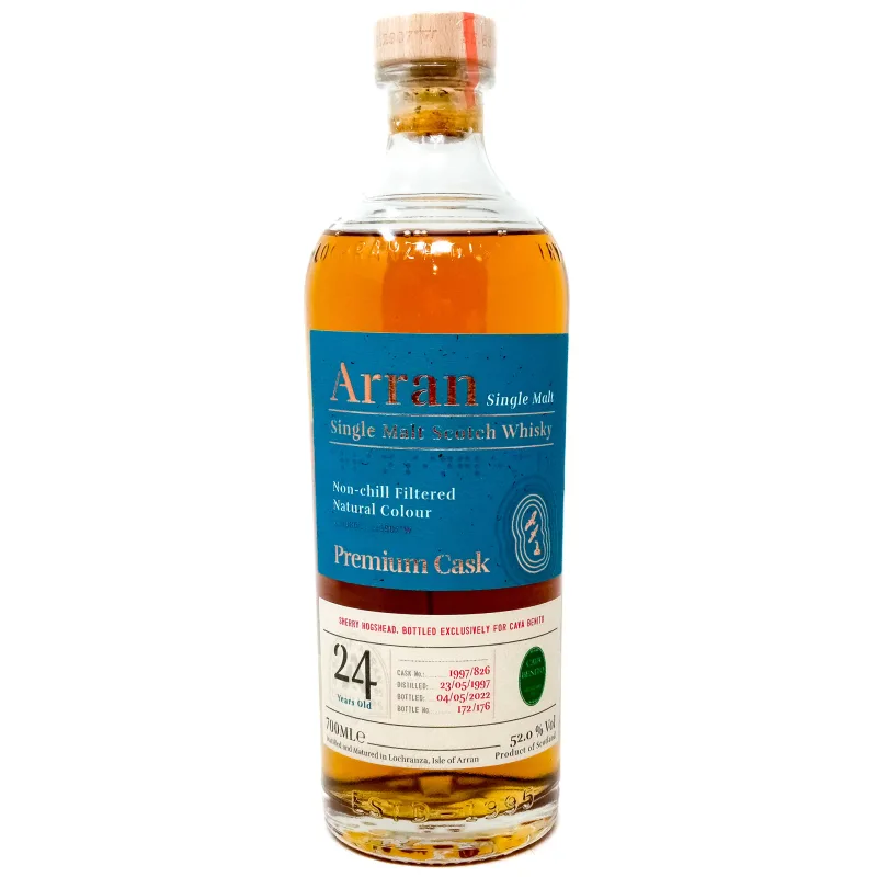 Arran – 1997 24 Year Old Premium Cask #826 for Cava Benito