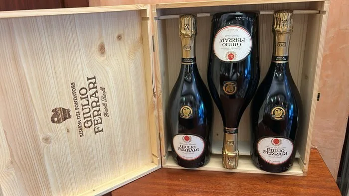 2015 Cantine Ferrari, Giulio Ferrari Riserva del Fondatore - Trentino Riserva del Fondatore - 3 Bottle (0.75L)