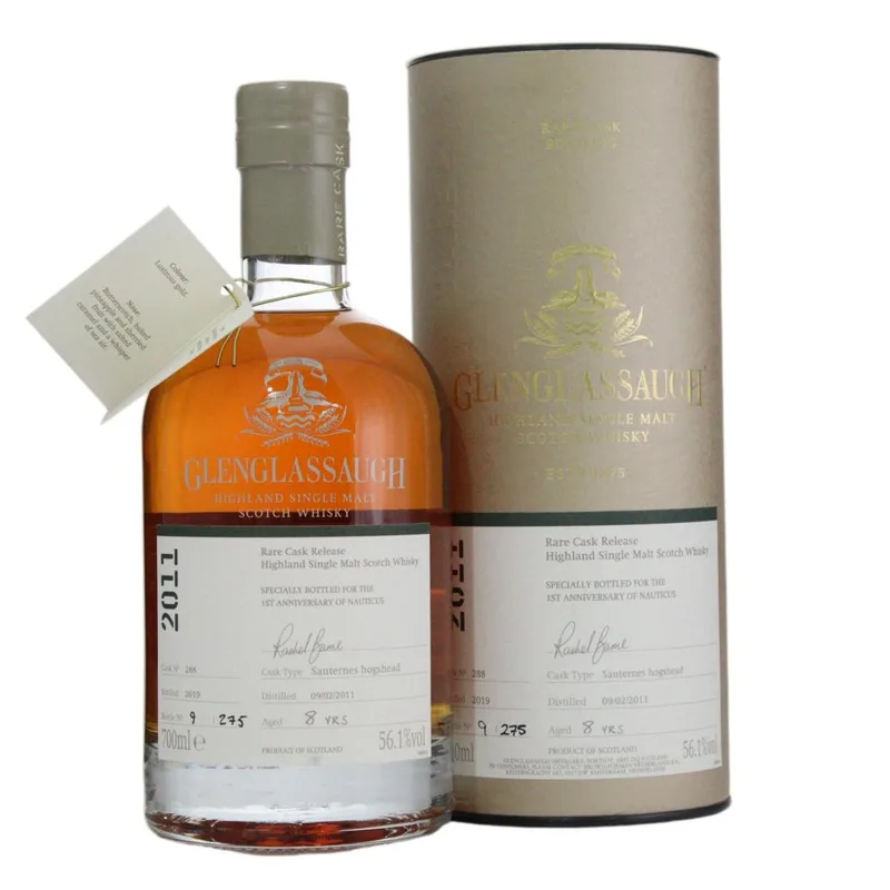 Glenglassaugh – 2011 Rare Cask Release 8 Year Old (70cl, 56.10%)