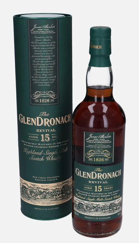 Glendronach – Revival 15 Year Old (70cl, 46%)