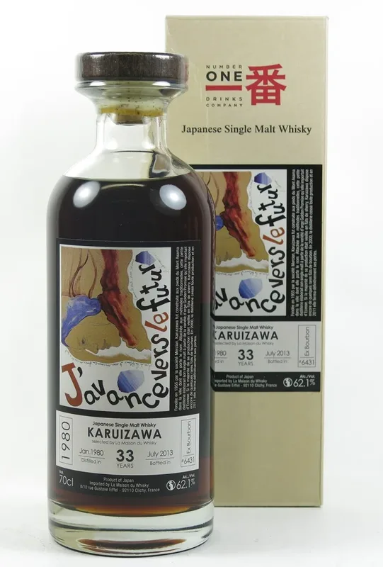 Karuizawa – 1980 33 Year Old J'avance Vers Le Futur Single Cask #6431