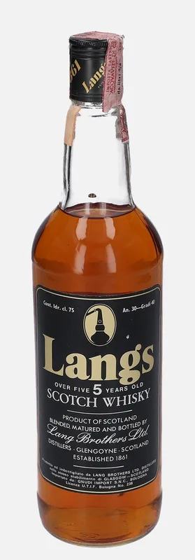Langs – 5 Year Old (75cl, 40%)