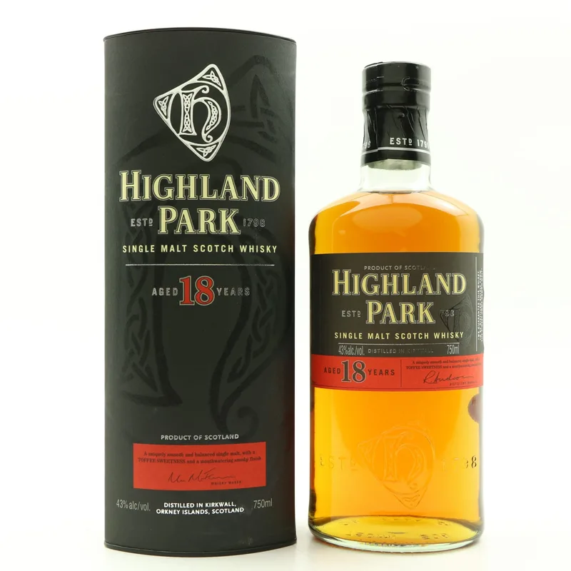 Highland Park – 18 Year Old 75cl (75cl, 43%)