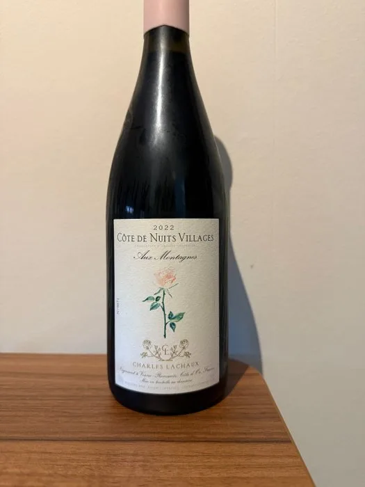 2022 Charles Lachaux, Cote de Nuits Villages Aux Montagnes - Burgundy - 1 Bottle (0.75L)
