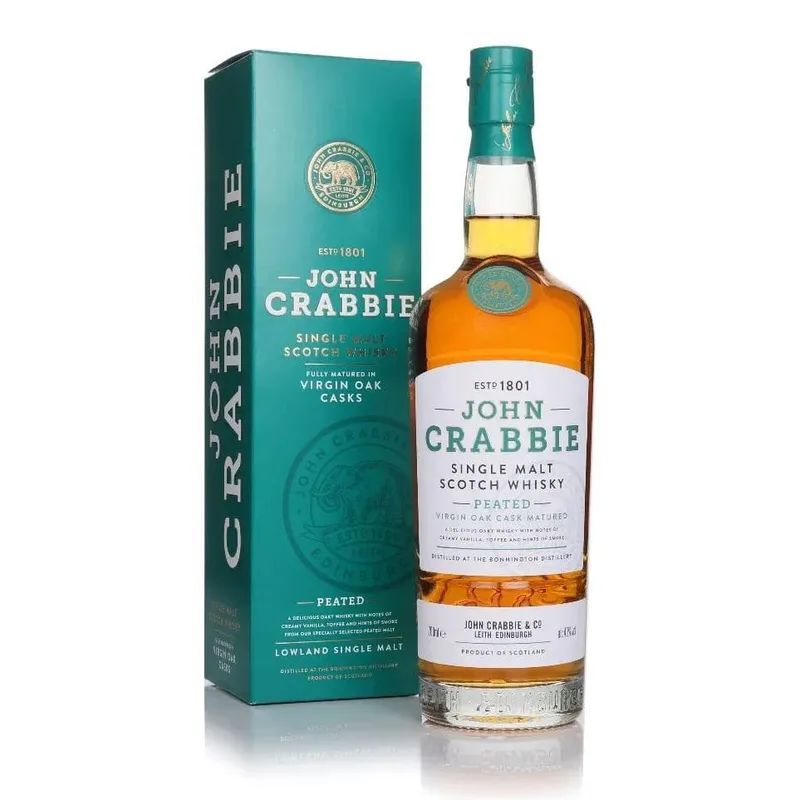 John Crabbie Peated Single Malt (70cl, 46%)