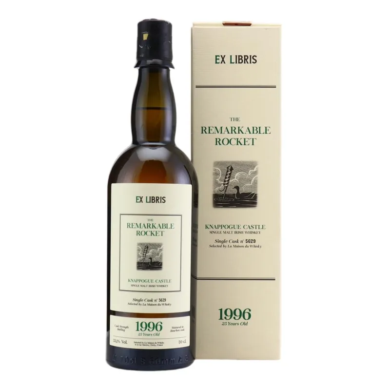 Knappogue Castle – 1996 Ex Libris 25 Year Old 'Remarkable Rocket' (70cl, 53.10%)