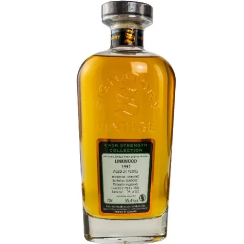 Linkwood – 1997 24 Year Old Hogshead Signatory Cask Strength Collection (55.4%)