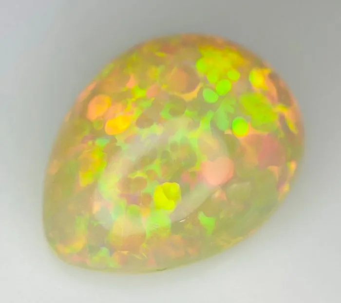 1 pcs Yellow Opal - 20.64 ct - International Gemological Institute (IGI)