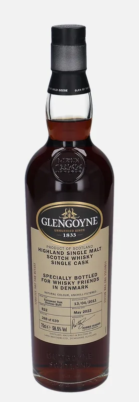 Glengoyne – 2011 Single Cask (70cl, 58.5%)