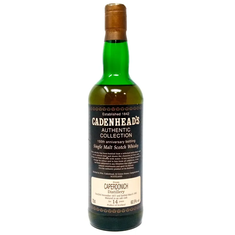 Caperdonich – 1977 14 Year Old Cadenhead's 150th Anniversary