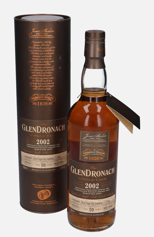 Glendronach – 2002 10 Year Old Single Cask