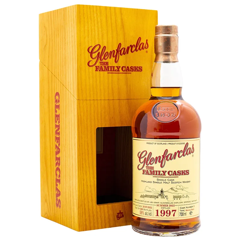 Glenfarclas – Family Casks 1997 Summer 2022 Cask 3 (70cl, 56%)