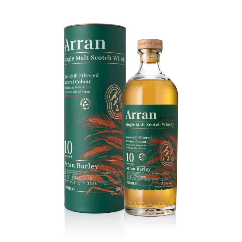 Arran – Barley 10 Year Old Batch 002 (50%)
