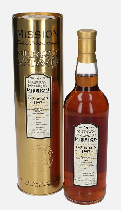 Laphroaig – 1997 14 Year Old Murray McDavid Mission Gold Series