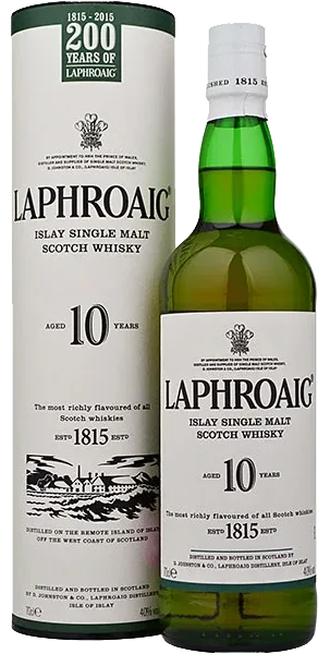 Laphroaig – 10 Years Old Single Malt (70cl)