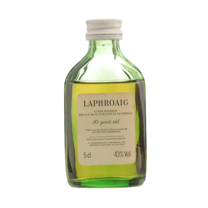 Laphroaig – 10 Year Old Unblended Miniature