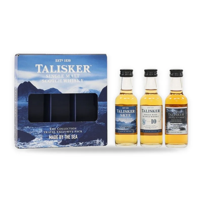 Talisker – Made By The Sea - Collection Pack (3x5cl)