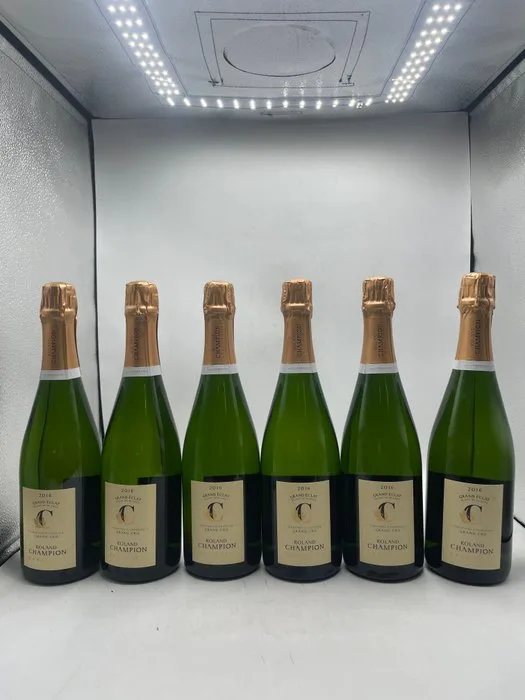 2016 Roland Champion Grand Eclat Blanc De Blancs Brut - Champagne AOC - 6 Bottles (0.75L)