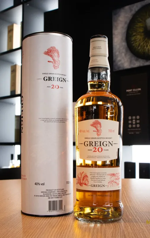 Greign 20 Year Old Single Grain (70cl, 40%)