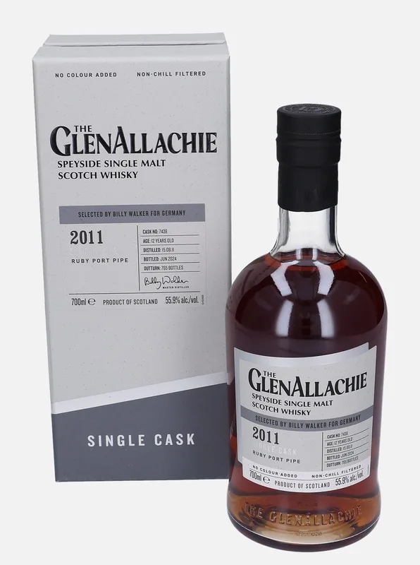 Glenallachie – 2011 12 Year Old Single Cask (70cl, 55.9%)