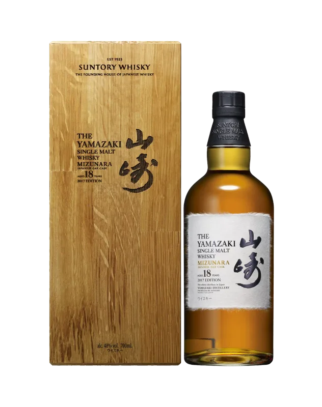 Suntory Yamazaki 18 Year Old Mizunara 2017