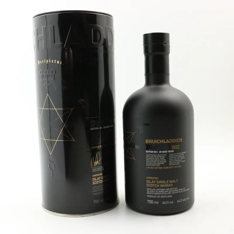 Bruichladdich – Black Art 1992 29 Year Old Edition 09.1 (70cl, 44.1%)