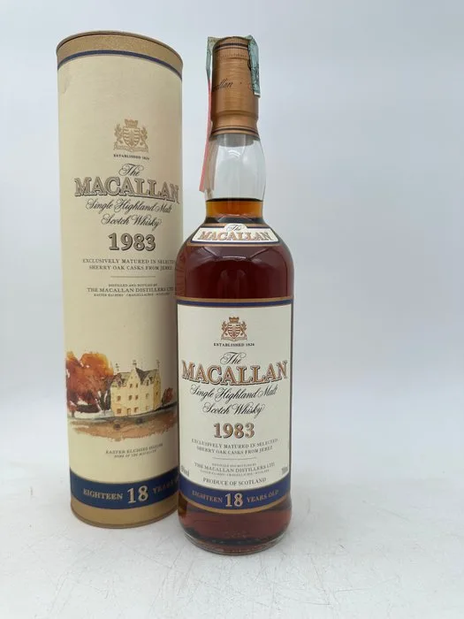 Macallan 1983 18 years old Sherry Oak Casks - 700ml