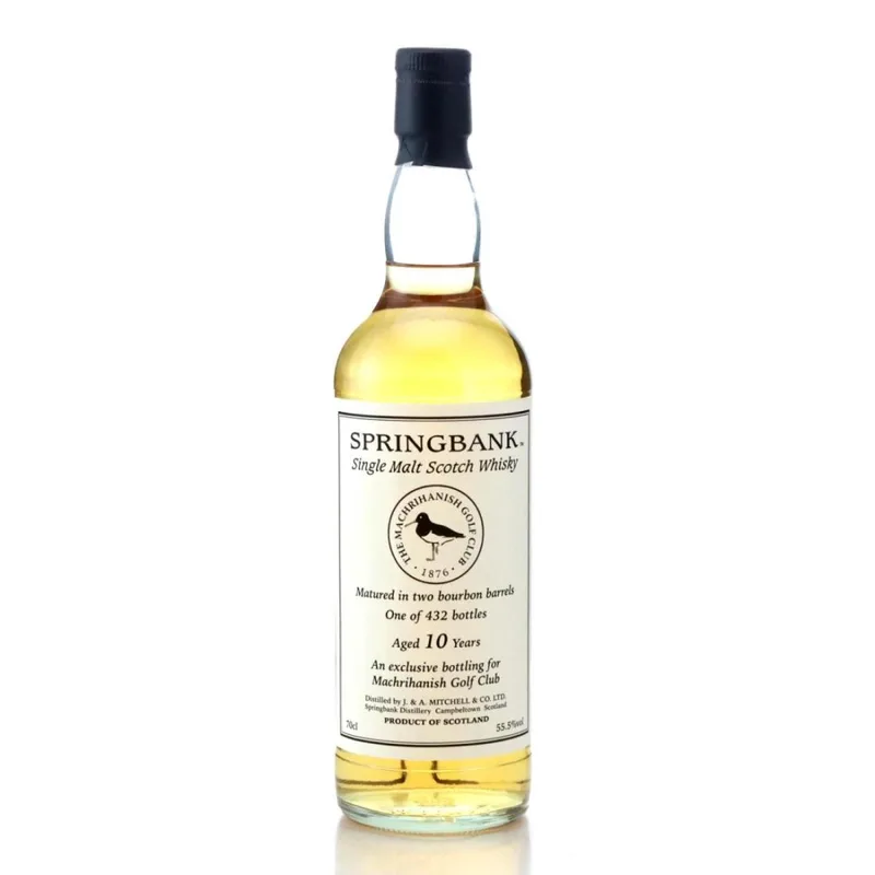 Springbank – 10 Year Old - Machrihanish Golf Club