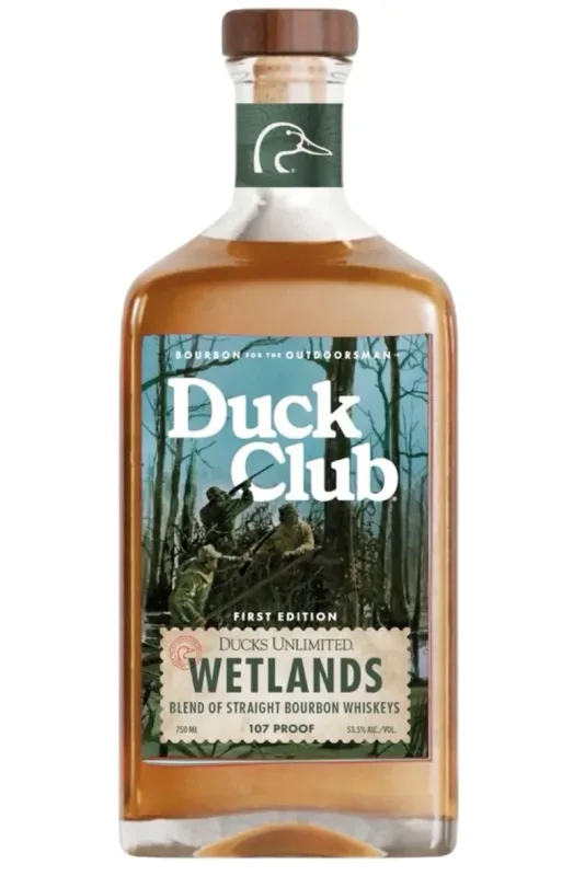 Duck Club Bourbon Wetlands by Riley Green Blend of Straight Bourbon Whiskeys (75cl, 53.5%)