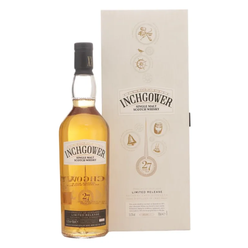 Inchgower – 1990 Natural Cask Strength 27 Year Old (70cl, 55.30%)