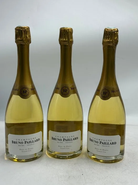 Bruno Paillard, Extra Brut Blanc de Blancs - Champagne Grand Cru - 3 Bottles (0.75L)