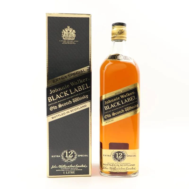 Johnnie Walker – 12 Year Old Black Label 1L (1litre, 43%)