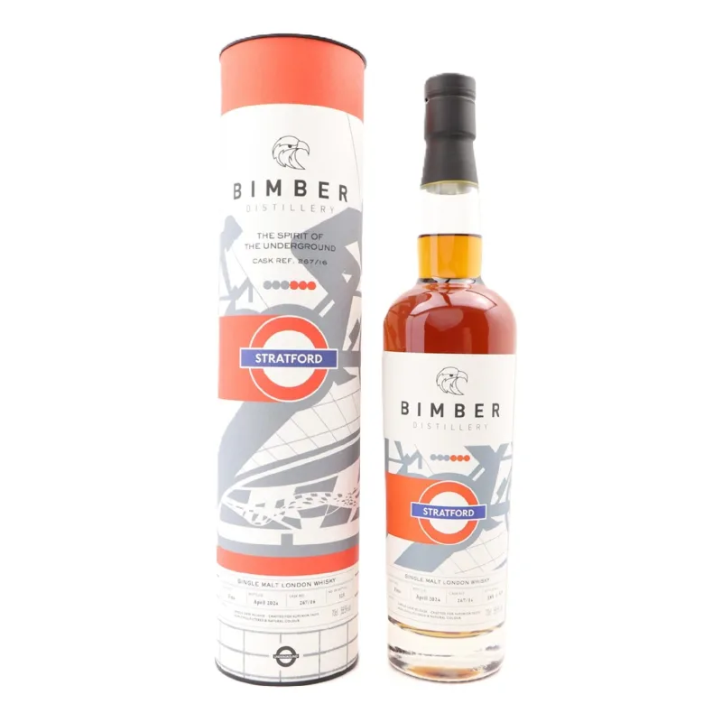 Bimber – Spirit of the Underground Stratford Single Fino Sherry Finish Cask (70cl, 58.5%)