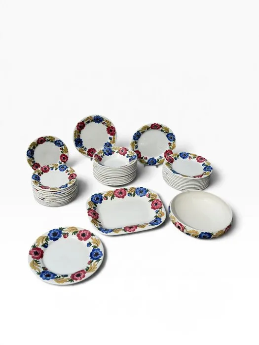 Richard Ginori - Cesare Lacca - Table service for 12 (40) - Porcelain, Ceramic - Extremely rare