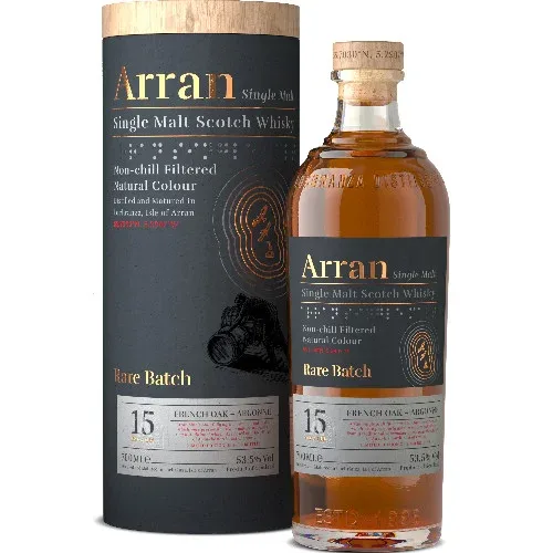 Arran – Rare Batch 15 Years Old French Oak Argonne (53.5%)