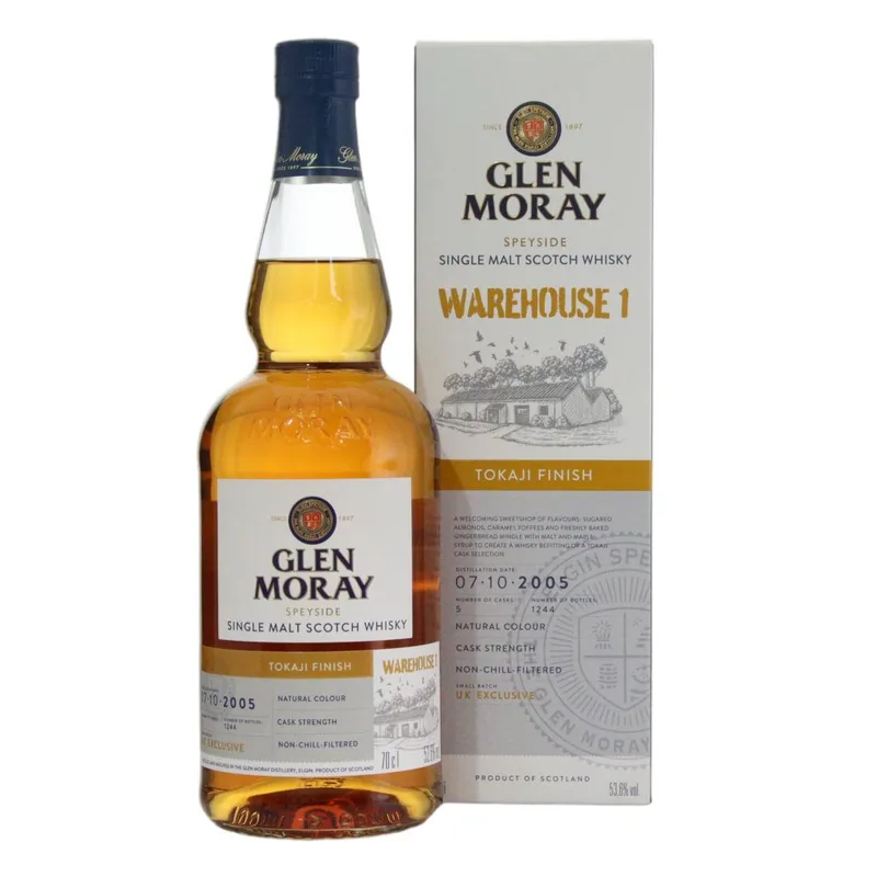 Glen Moray – 2005 Warehouse 1 Tokaji Finish