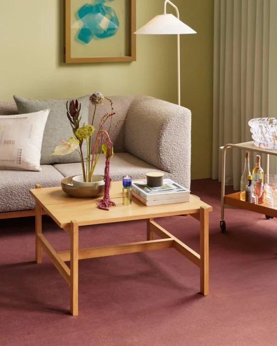 Hübsch - Lotte Knudsen - Coffee table - Dash Coffee Table Natural - Oak