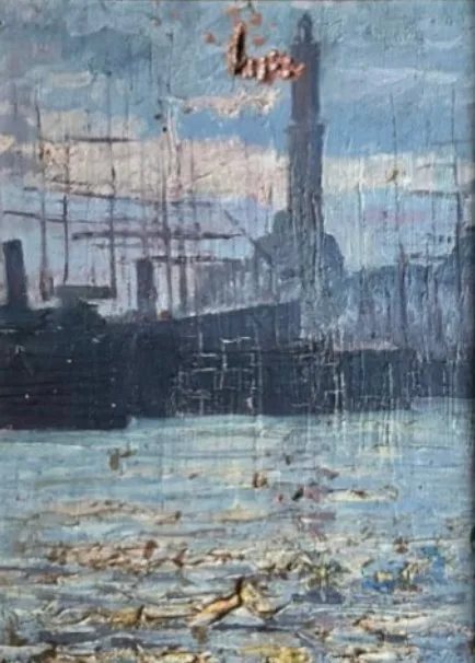 Lazzaro Luxardo (1865-1949) - Porto di Genova