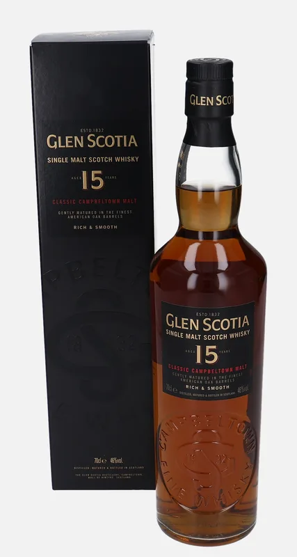 Glen Scotia – 15 Year Old (70cl, 46%)