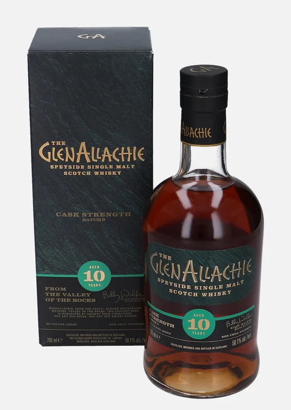 Glenallachie – 10 Year Old Cask Strength Batch 9 (70cl, 58.1%)